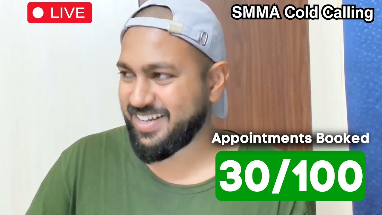 Smma Cold Calling Longest Cold Calling Meeting Booked Youtube