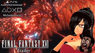 『Michaela Reacts』Final Fantasy XVI Trailer - Playstation Showcase 2023