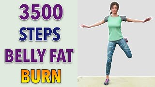 3500 Steps - Intense Belly Fat Walking Workout