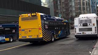 MTA Bus Co: 2024 Novabus LFS Conehead #9206 deadheading to 28 St/Queens Plaza S