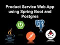 Spring Boot Web app with Postgres Database and Spring Data JPA 10DaysChallenge #telusko