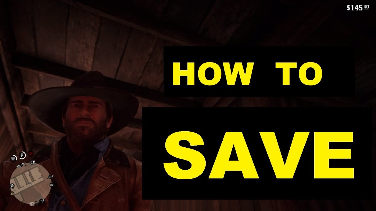 Red Dead Redemption 2: How To Save The Game - YouTube