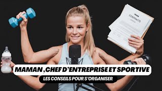 PODCAST 1000% : MAMAN, CHEF D'ENTREPRISE ET SPORTIVE . COMMENT S'ORGANISER AVEC HORTENSE