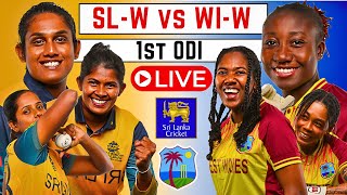 SLW VS WIW LIVE | Sri Lanka Women vs West Indies Women live | SL vs WI live match today