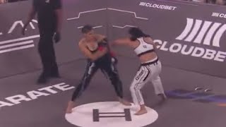 Alex Pereira's Sister Uses His KO Technique