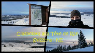 Ciaspolata  alla  Tête  de  Ran  ,    Svizzera  -  NE    [  Video  2.7 K  ] #ciaspolatainsvizzera