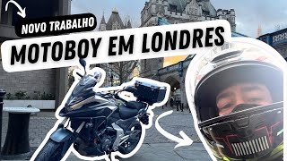 I'M BACK IN DELIVERY AFTER YEARS! WHAT HAPPENED? | MOTORCYCLE BOY IN LONDON - MOTO FILMMAKERS UK