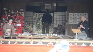 横浜　横溝屋敷のひな祭り　箏の演奏　２０１５年３月３日