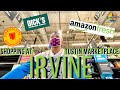 AMAZON FRESH IRVINE SUPERMARKET | Trying the Amazon Dash Cart - Shopping at Tustin Marketplace