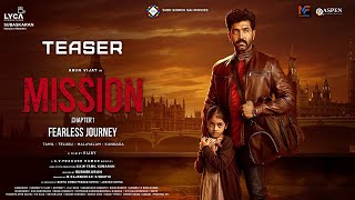 Mission Chapter 1 Teaser (Telugu) | Arun Vijay | Amy Jackson | Vijay | Subaskaran | Lyca Productions