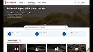 How to use services.gov.je