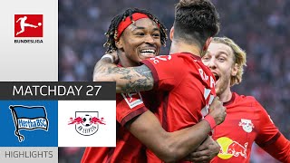 Disputed Goal Leads to W | Hertha BSC - RB Leipzig 0-1 | Highlights | MD 27 – Bundesliga 2022/23