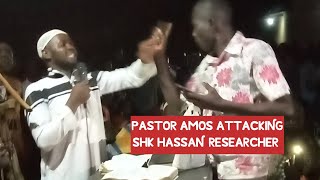 PASTOR AMOS ATTACKED SHK HASSAN RESEARCHER AFTER BEING DEFEATED BY THE WITCHDOCTOR