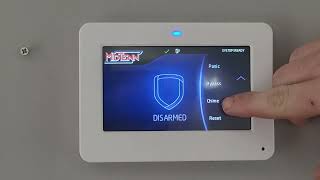 Chime Feature - DMP Touchscreen Keypad