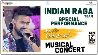 Indian Raga Team Live Performance @ Ala Vaikunthapurramuloo Musical Concert | Jan 12th Release