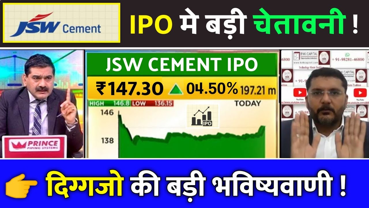 Ipo Latest News Jsw Cement Ipo News Jsw Cement Ipo News Ipo News