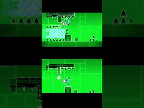 ¿Qué VERSIÓN de este nivel es MEJOR? Comparación de Geometry Dash #shorts #gd