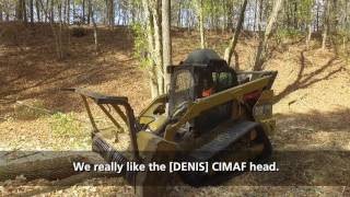 DAF-180D on CAT299D - Land management business - Boone construction testimonial