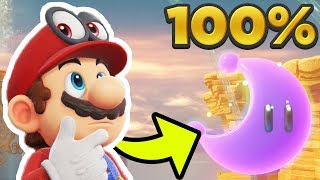 Super Mario Odyssey - Seaside Kingdom ALL 71 POWER MOON LOCATIONS! [100% Guide]