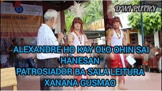 Alexandre ho Kay Olo Ohin ofisialmente sai hanesan Patrosiador ba sala Leitura Xanana Gusmao