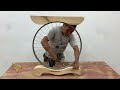 woodworking smart using scraps and scraps of wood great creation worth seeing