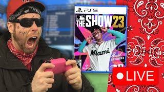 Thugdan plays MLB the Show 23 for the first time