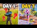 7 Day Controller Fortnite Progression (HANDCAM  + TIPS)