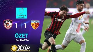 Merkur-Sports | Gaziantep FK (1-1) Kayserispor - Highlights/Özet | Trendyol Süper Lig - 2023/24