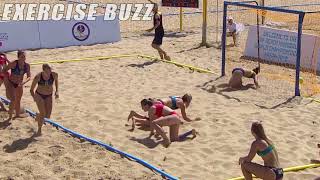 Beach sports are HUGE IN EUROPE! Incredible moments Beach Competition #sports