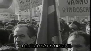 Manifestazione alluvionati - Venezia, 27 novembre 1966