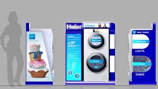 HAIER TWIN TASKER DISPLAY THE GOOD GUYS