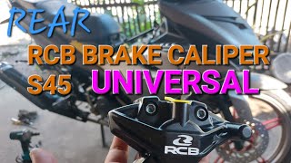 IINSTALLING RCB REAR BRAKE CALIPER | SNIPER 150