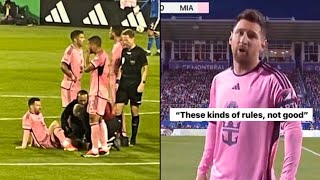 😡 Angry Messi Shouted Live on Camera After Being Out of Play for 2 Minutes | Montreal vs Inter Miami