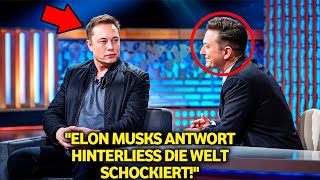 Elon Musk konfrontiert einen unhöflichen Talkshow-Moderator – seine Antwort verblüfft das Publikum!