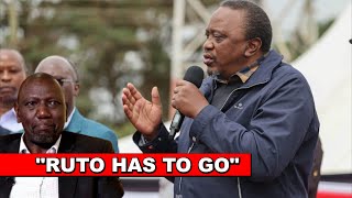 KIMEUMANA! Listen to  Uhuru Kenyatta new message to GEN Z after Ruto abducted CS Muturi's son!🔥