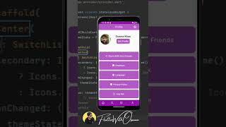 Profile Screen | Flutter | Mobile App Development