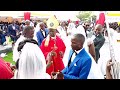 Newly Wedded Couples Blessed by Bishop Mathias Ssekamanya at St. Paul Parish Mukono