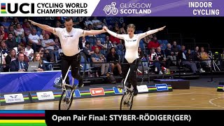 2023 UCI World Championships: 093 Open Pair Final: STYBER-RÖDIGER(GER)