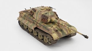 【HOBBYBOSS 84530】1/35 虎王上色 German Sd.Kfz.182 King Tiger 