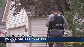 Neighbors react after police arrest fugitive in Hilliard