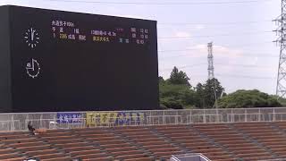 210712 茨城県個人選手権共通男子100m 予選1組