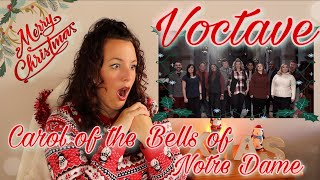 Reacting to  Voctave | Carol of the Bells of Notre Dame |🎄 CHRISTMAS REACTION 🎄