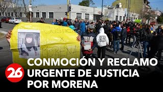 EN VIVO | Conmoción y reclamo urgente de justicia por Morena