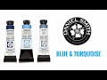 Daniel Smith Watercolors (Part 4) - Blues & Turquoise