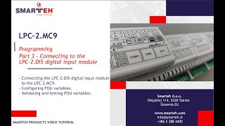 LPC-2.MC9 Part 3 Connecting to the LPC-2.DI5 digital input module