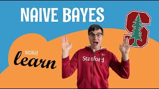 How to code & implement ML scikit-learn Naive Bayes? Code along with Stanford applied ML PhD
