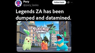 Apparently a playable Legends Z-A was leaked....
