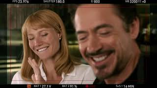 Pepper Potts💞 Tony Stark Kiss scene💋| Bloopers