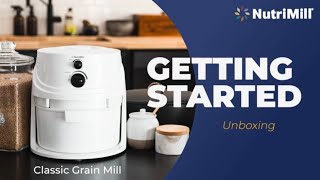 NutriMill Classic Grain Mill | Unboxing