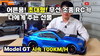 Model GT 어른을 위한 대형! 무선 조종 자동차! 나에게 주는 선물! 성인용 RC카!